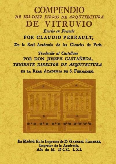 Compendio de los diez libros de arquitectura de Vitruvio