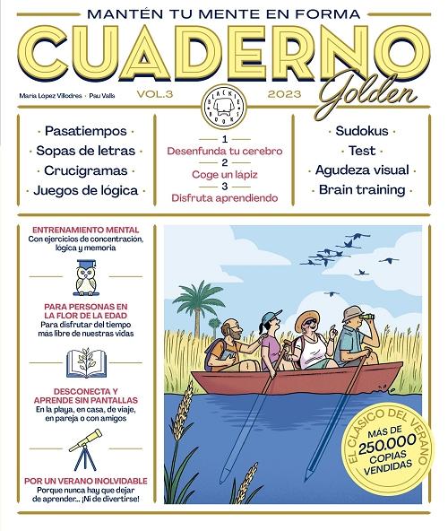 Cuaderno Golden - Vol. 3 (2023) "Mantén tu cerebro en forma"