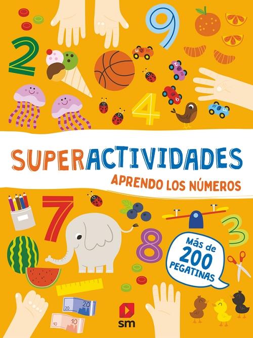 Aprendo los números (SuperActividades) Más de 200 pegatinas