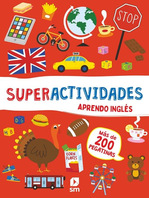 Aprendo inglés "(SuperActividades) Más de 200 pegatinas". 