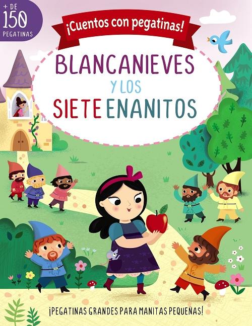 Blancanieves y los siete enanitos "¡Cuentos con pegatinas! (+ de 150 pegatinas)". 
