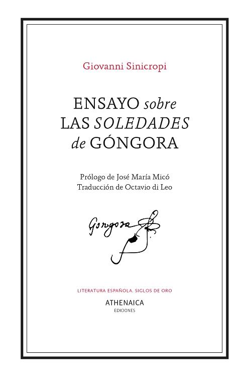 Ensayo sobre las <Soledades> de Góngora
