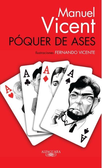 Póquer de ases. 