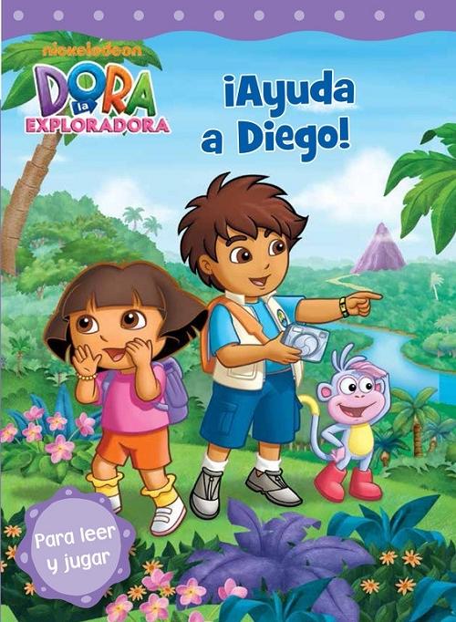 ¡Ayuda a Diego! "(Dora la exploradora) Para leer y jugar"