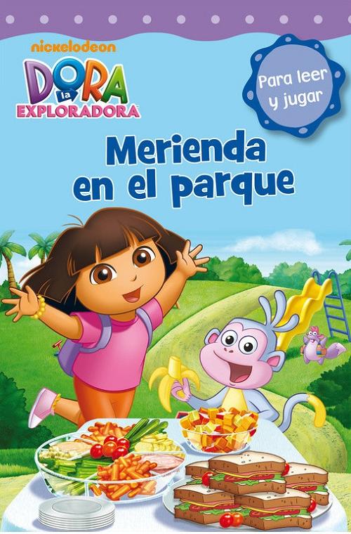 Merienda en el parque "(Dora la exploradora)". 