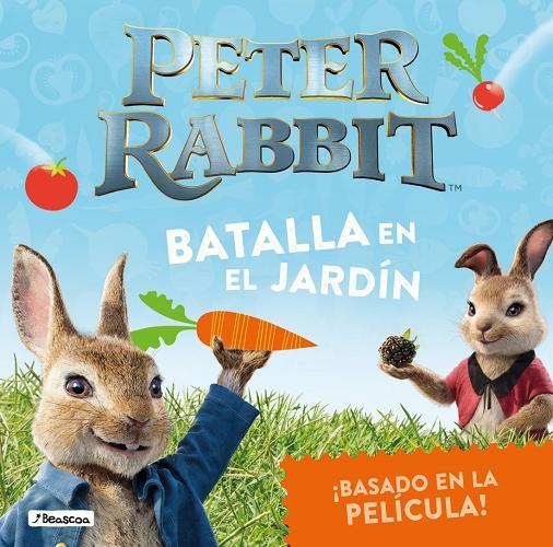 Batalla en el jardín (Peter Rabbit) "Álbum ilustrado". 