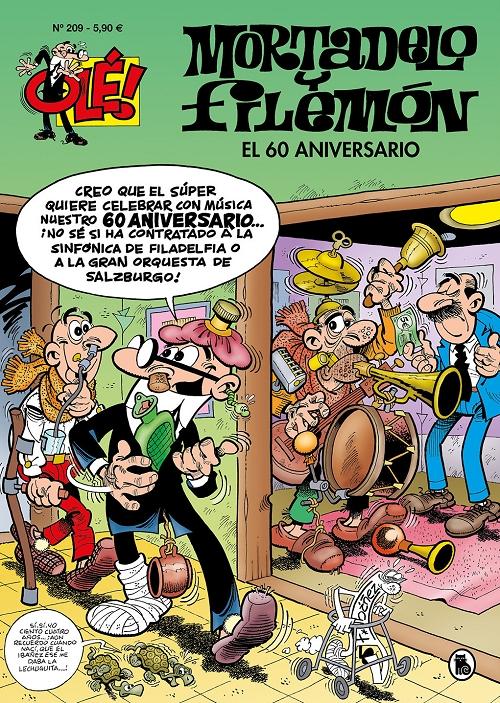 El 60 aniversario "(Olé! Mortadelo - 209)". 