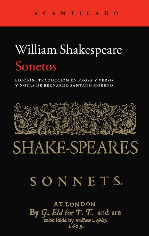 Sonetos "(William Shakespeare)". 