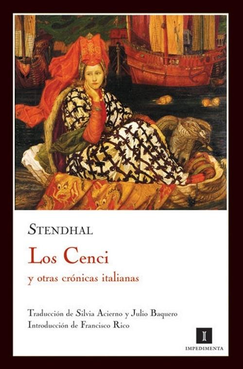 Los Cenci y otras cróicas italianas "La duquesa de Palliano/ Vitoria Accoramboni". 