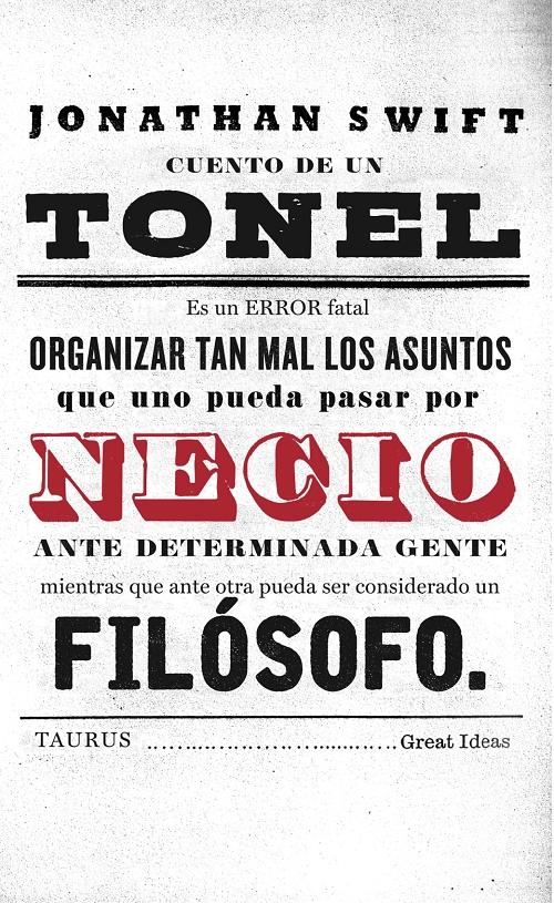 Cuento de un tonel. 