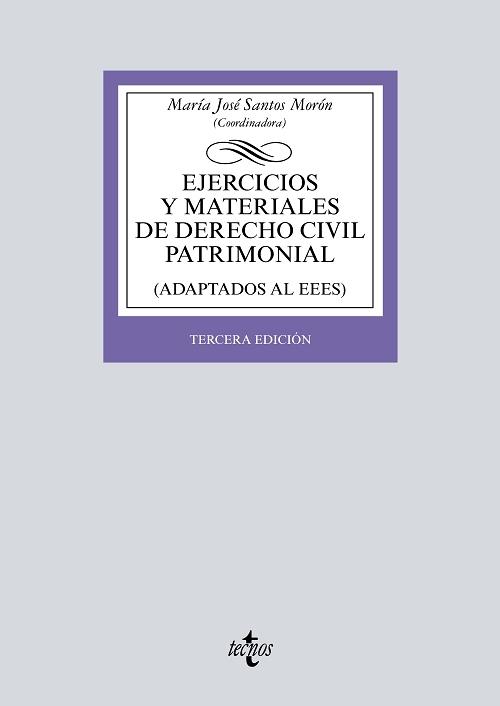 Ejercicios y materiales de derecho civil patrimonial "(Adaptados al EEES)". 