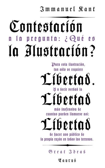 Contestación a la pregunta: ¿Qué es la ilustración?. 