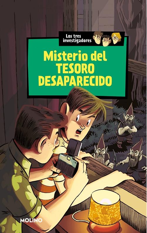 Misterio del tesoro desaparecido "(Los tres investigadores - 5)". 