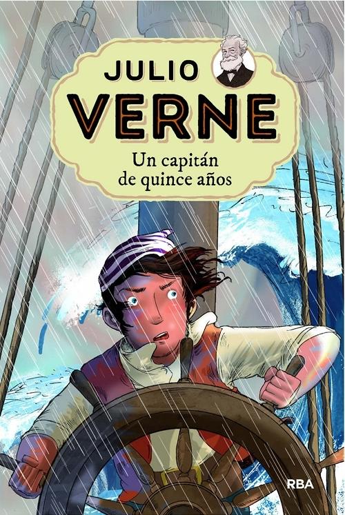 Un capitán de 15 años "(Julio Verne - 9)"