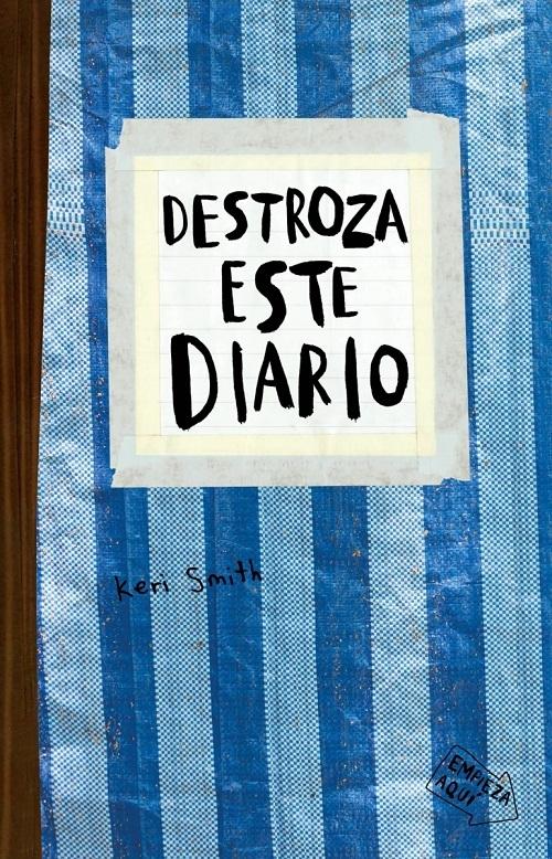 Destroza este diario. Azul. 