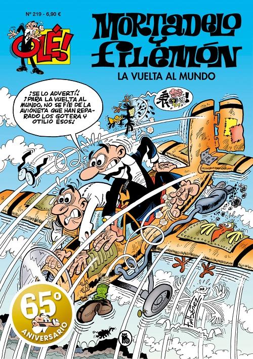 La vuelta al mundo "(Olé! Mortadelo y Filemón - 219)"