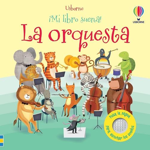 La orquesta "(¡Mi libro suena!)".