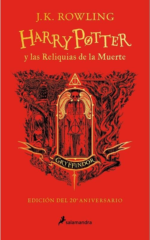 Harry Potter y las reliquias de la muerte: Gryffindor "(Harry Potter - 7) (Edición del 20 Aniversario)"