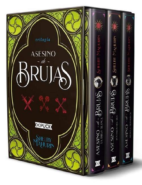 Asesino de brujas (Estuche 3 Vols.) "La bruja blanca / Los hijos del rey / Dioses y monstruos"