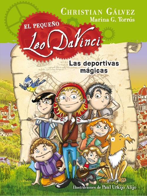 Las deportivas mágicas "(El pequeño Leo Da Vinci - 1)". 