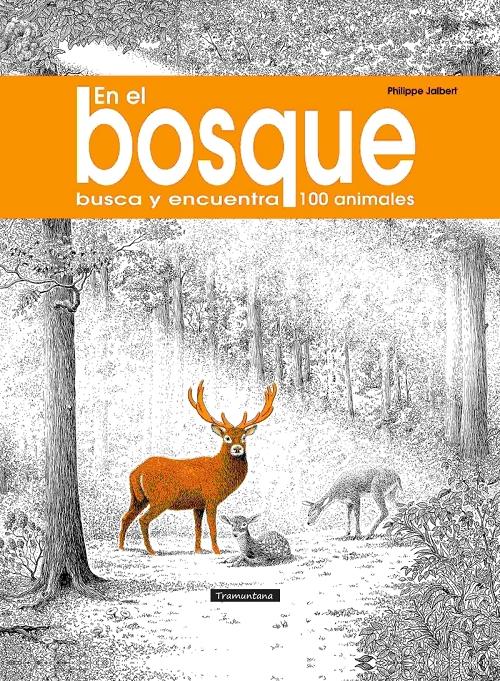 En el bosque "Busca y encuentra 100 animales". 