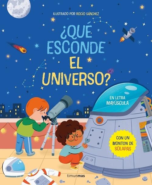 ¿Qué esconde el Universo? "(Con un montón de solapas. En letra mayúscula)". 