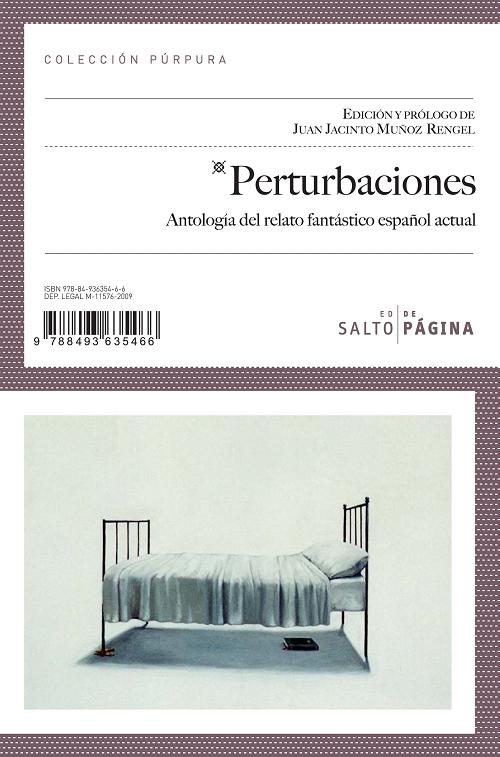 Perturbaciones "Antología del relato fantástico español actual". 