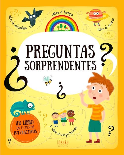 Preguntas sorprendentes "(Un libro con elementos interactivos)"