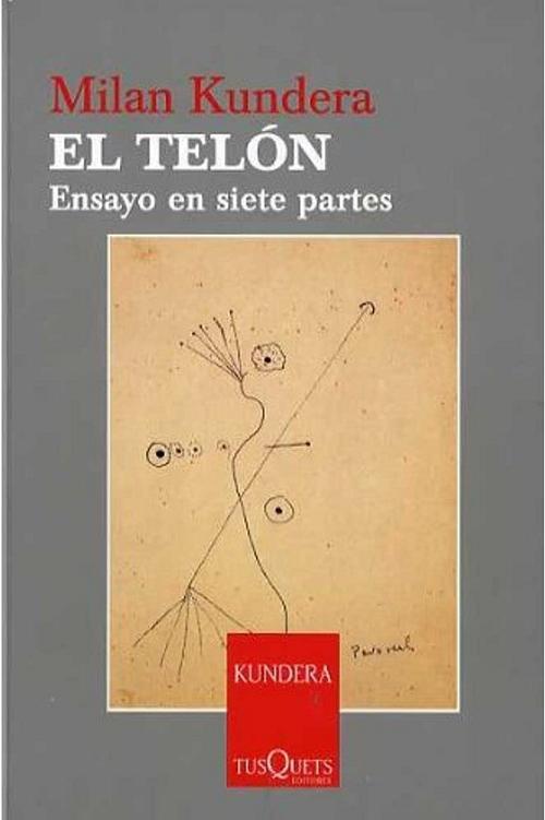 El telón "Ensayo en siete partes"