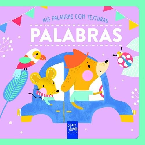 Palabras "(Mis palabras con texturas)". 