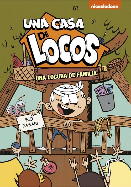 Una locura de familia "(Una casa de locos. Cómic - 4)"