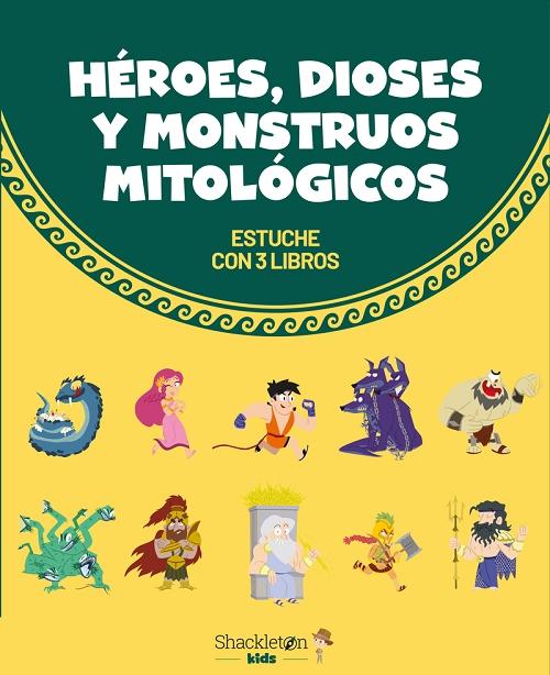 Héroes, dioses y monstruos mitológicos (Estuche 3 Vols.). 