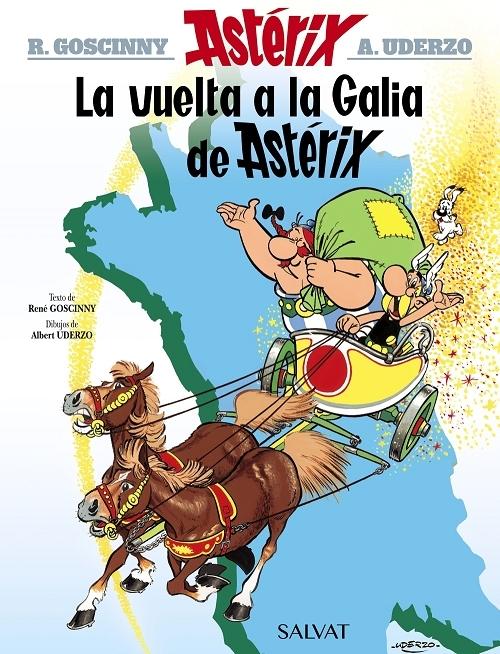 La vuelta a la Galia de Astérix "(Astérix - 5)". 