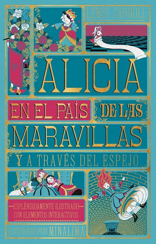Alicia en el país de las maravillas y a través del espejo "(MinaLima)"