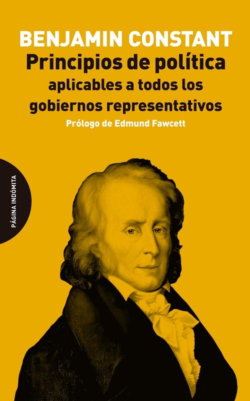 Principios de política "Aplicables a todos los gobiernos representativos". 