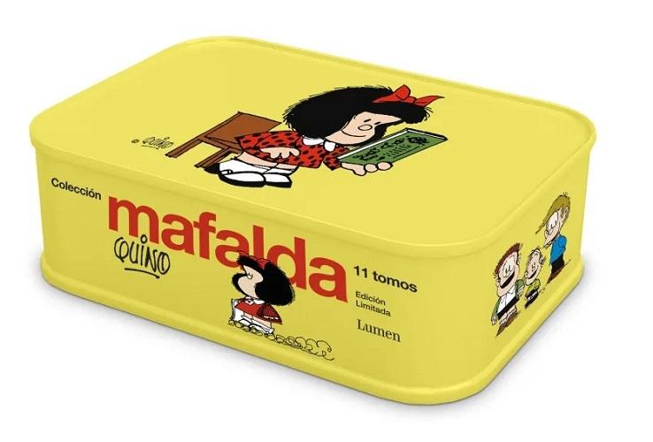 Colección Mafalda (Caja de lata - 11 tomos) "(Edición limitada)"