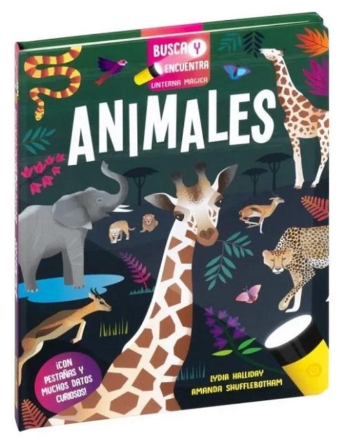 Animales "(Busca y encuentra con linterna mágica)"