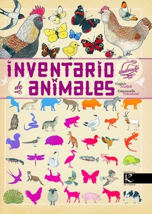 Inventario ilustrado de animales. 