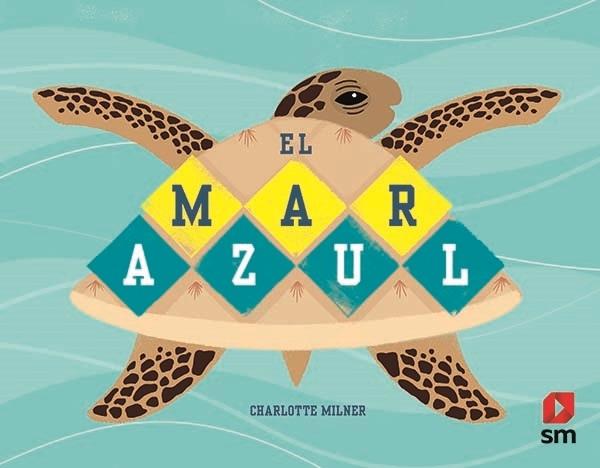 El mar azul. 