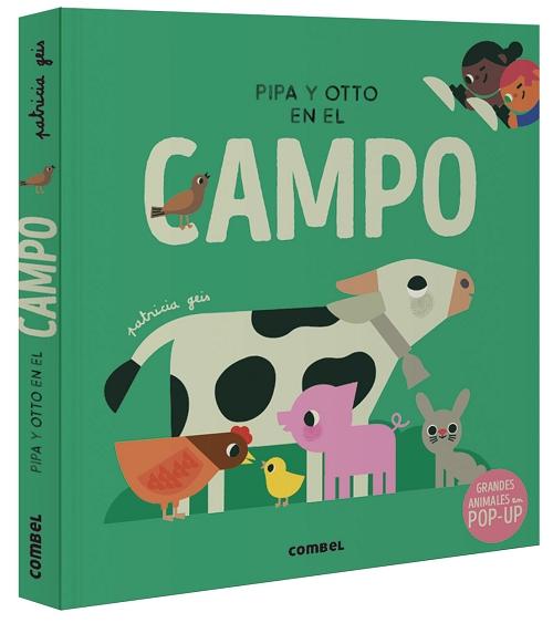 Pipa y Otto en el campo "Grandes animales en pop-up". 