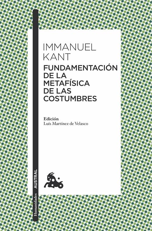 Fundamentación de la metafísica de las costumbres