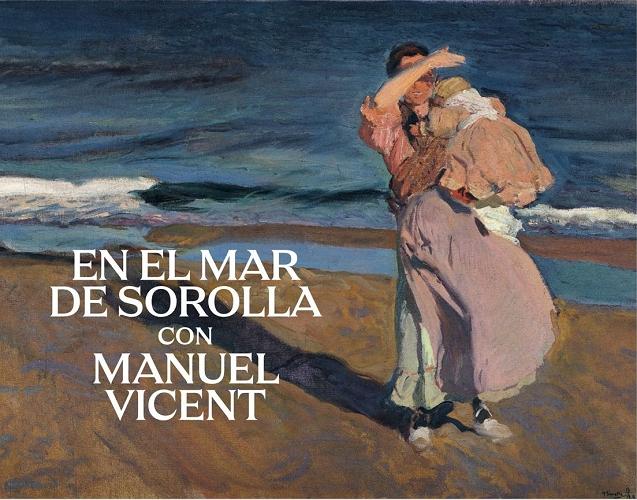 En el mar de Sorolla con Manuel Vicent. 
