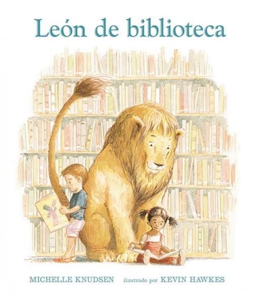 León de biblioteca