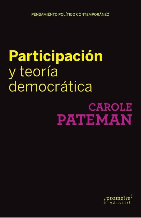 Participación y teoría democrática. 