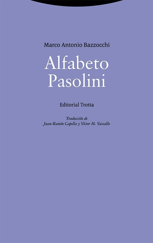 Alfabeto Pasolini. 