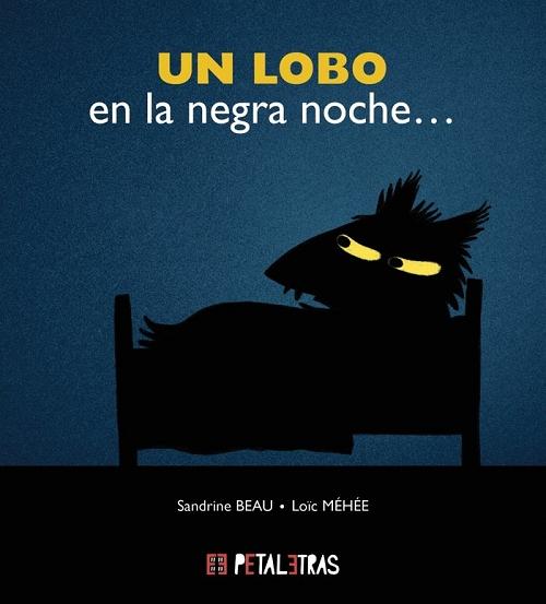 Un lobo en la negra noche. 