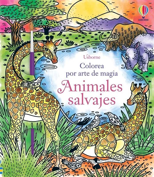 Animales salvajes "(Colorea por arte de magia)"