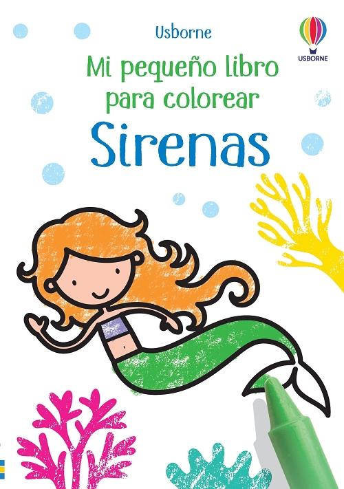 Sirenas "(Mi pequeño libro para colorear)". 
