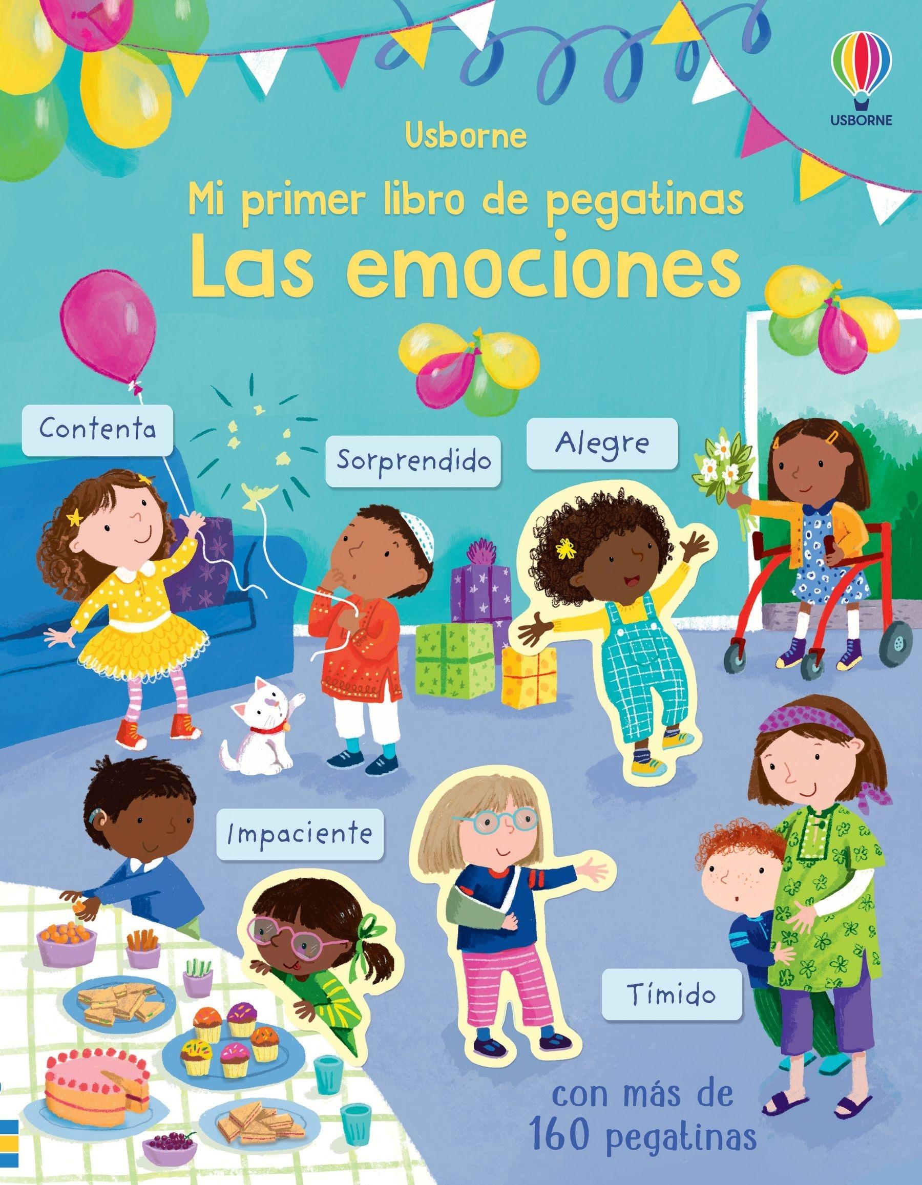 Las emociones "(Mi primer libro de pegatinas)". 