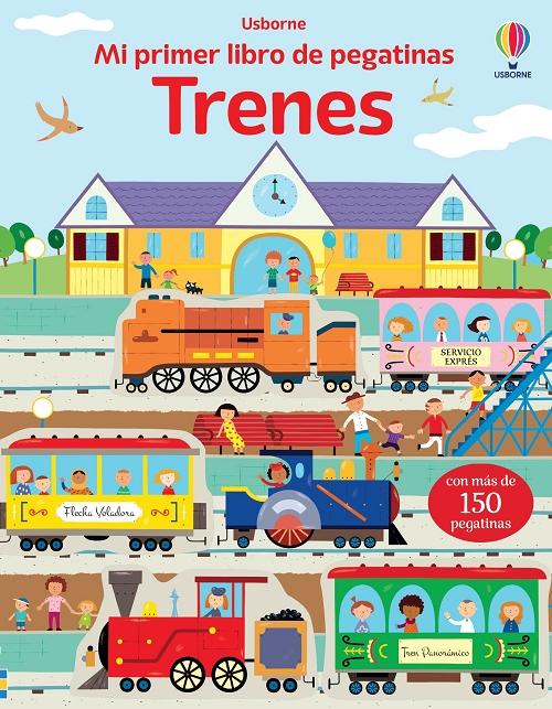 Trenes "(Mi primer libro de pegatinas)". 